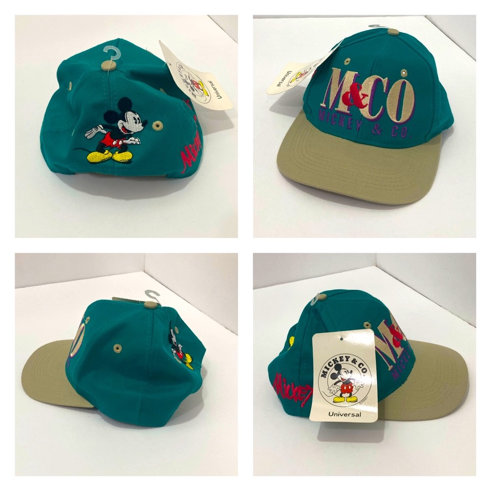 *Never worn* Vintage 90's Mickey & Co Snap Back